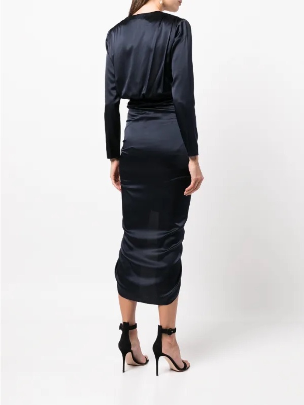 Veronica Beard
Cameri ruched  midi dress - Picture 3 of 7